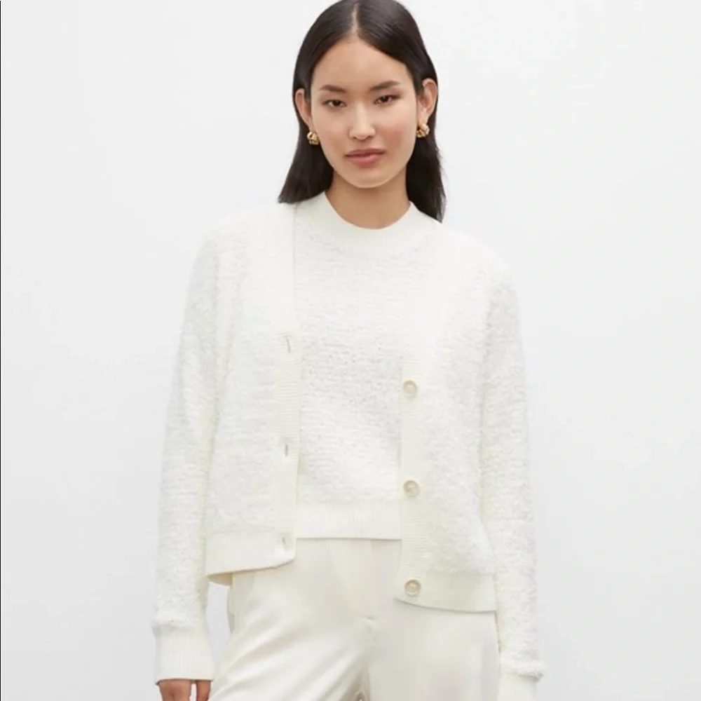 Club Monaco Bouclé Cardigan - Picture 4 of 10